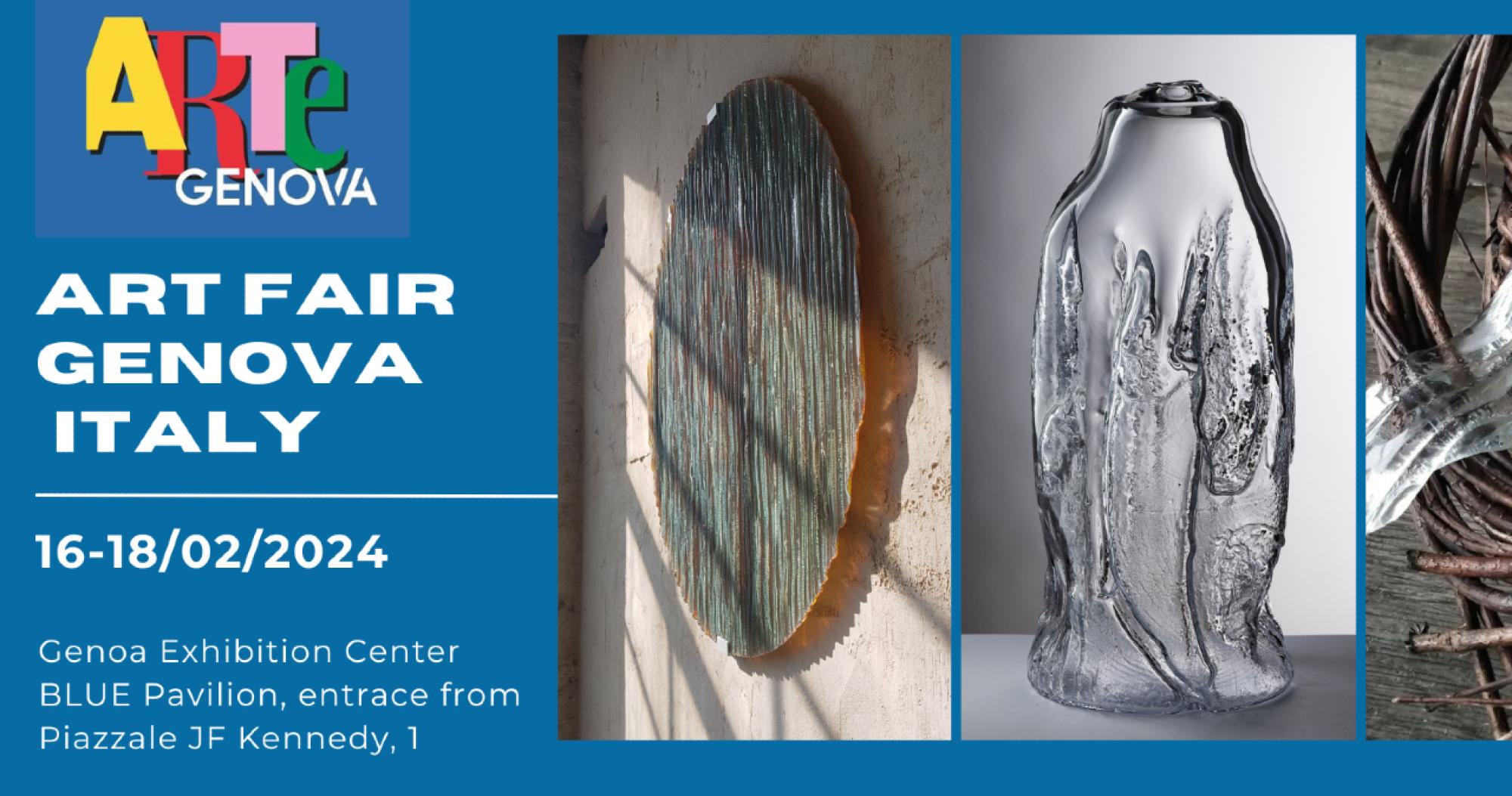 WyspArt Foundation - Polish glass art at the ArteGenova 2024